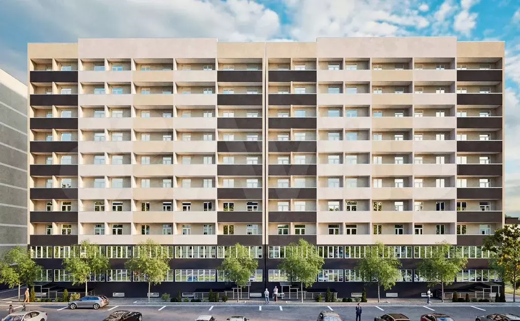 Квартира-студия, 20,8 м, 8/10 эт. - Фото 1