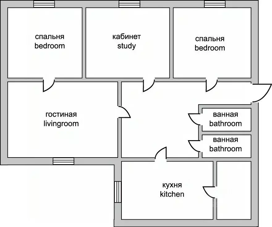 4-к кв. Москва ул. Петровка, 24С3 (160.0 м) - Фото 2