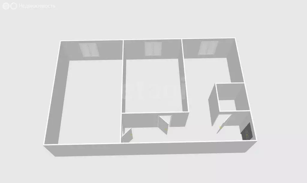 2-комнатная квартира: Южно-Сахалинск, Комсомольская улица, 280 (47 м) - Фото 1