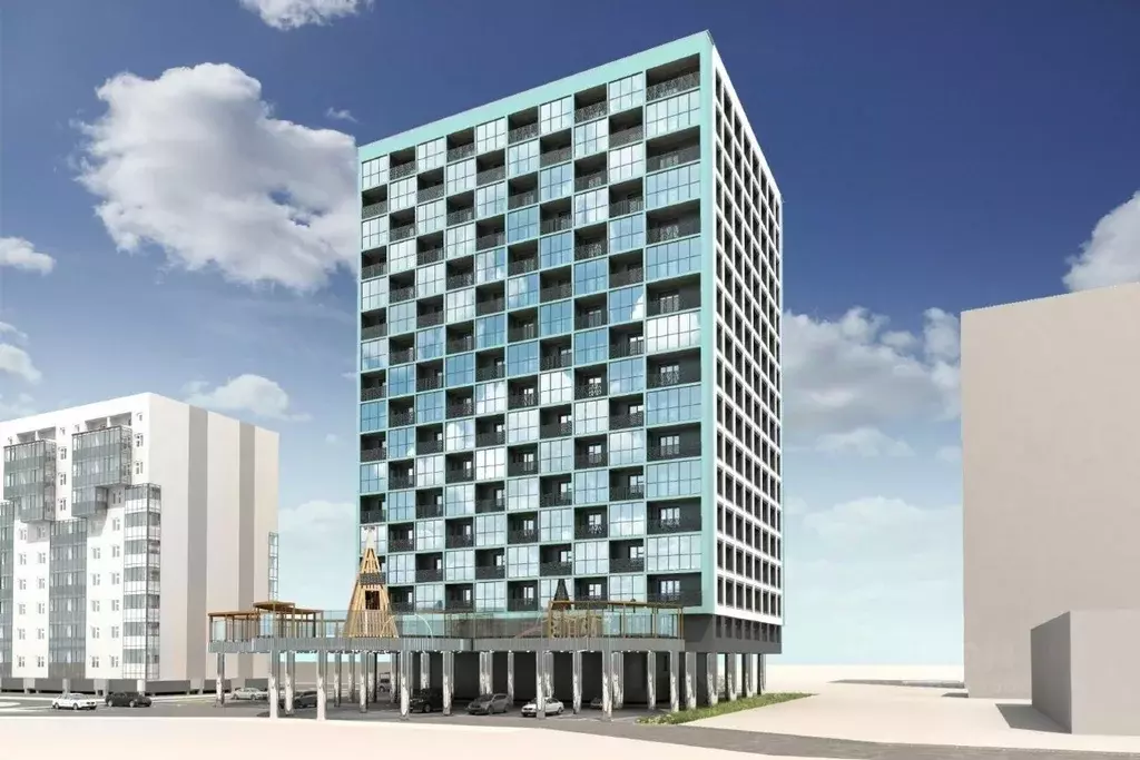 1-к кв. Саха (Якутия), Якутск ул. Красильникова, 5 (50.91 м) - Фото 1