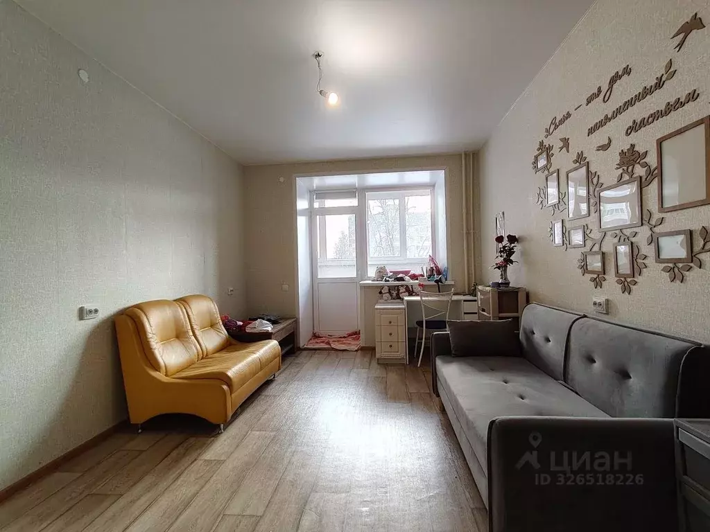 1-к кв. Пермский край, Пермь Сокольская ул., 10Б (33.8 м) - Фото 1