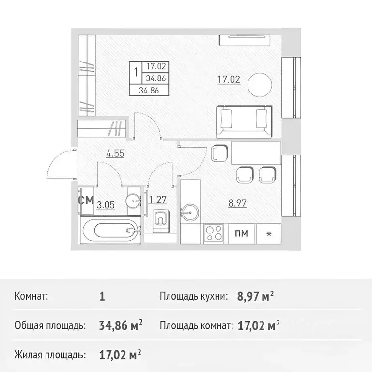 1-к кв. Московская область, Балашиха Саввино мкр, ул. Народного ... - Фото 1