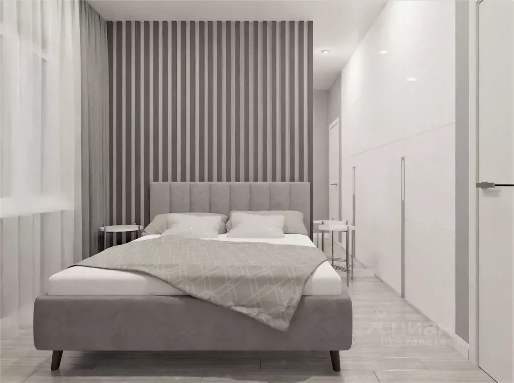 1-к кв. Тюменская область, Тюмень ул. Первооткрывателей, 8 (37.1 м) - Фото 2