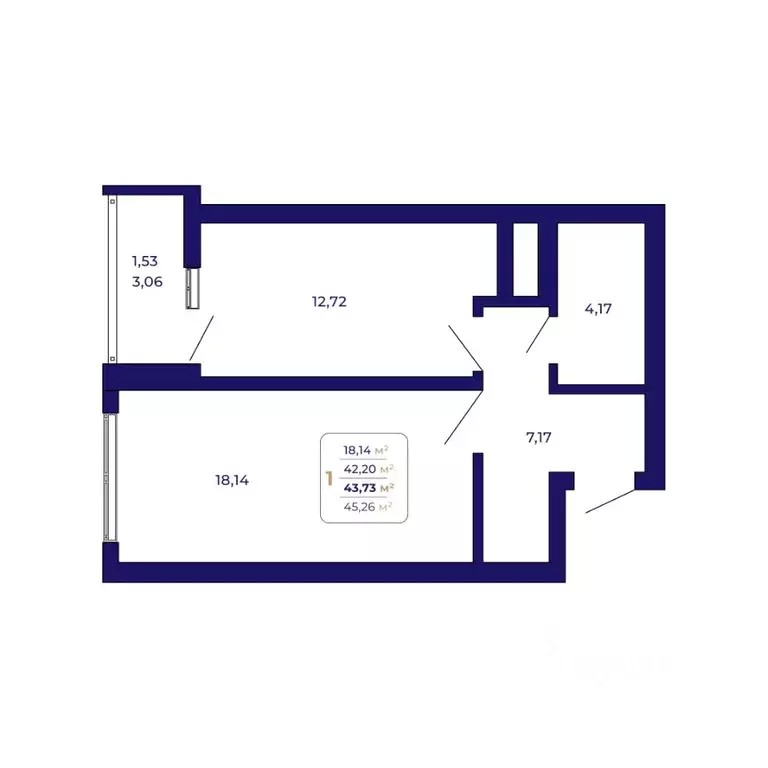 1-к кв. Башкортостан, Уфа Затон-Восточный жилрайон, Паруса жилой ... - Фото 0