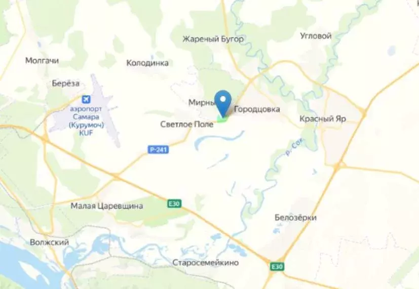 Участок в Самарская область, Красноярский район, Светлое Поле с/пос  ... - Фото 0