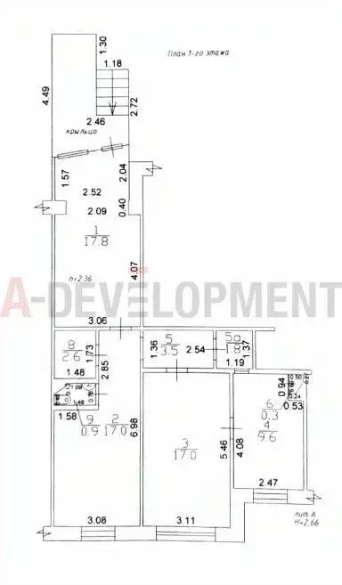 Помещение свободного назначения в Татарстан, Казань ул. Адоратского, ... - Фото 2