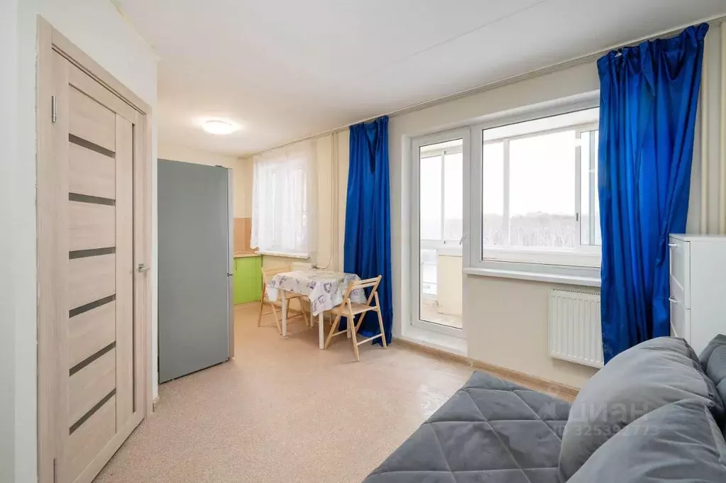 Студия Свердловская область, Екатеринбург Елизавет жилрайон, ул. ... - Фото 1