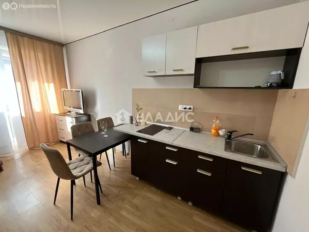 Квартира-студия: посёлок Российский, улица Куликова Поля, 33 (26.6 м) - Фото 2