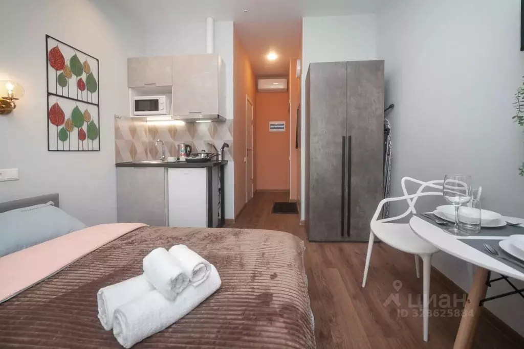 Студия Москва ул. Корабельная, 9 (18.0 м) - Фото 2