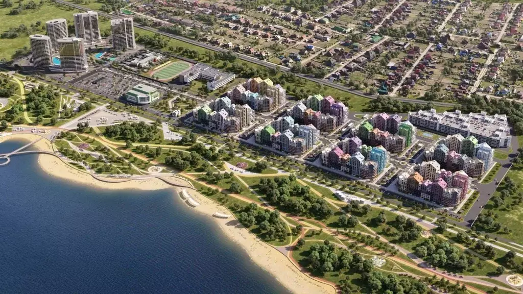 2-к кв. Крым, Евпатория Мойнако Ривьера жилой комплекс (64.04 м) - Фото 1