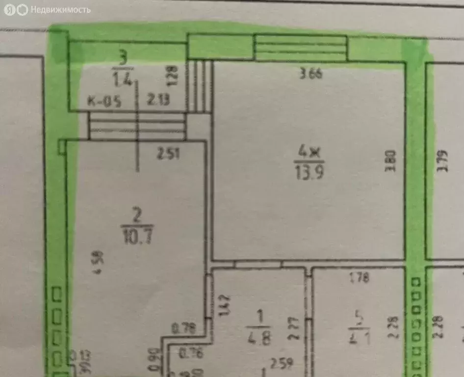 1-комнатная квартира: Калининград, Третьяковская улица, 5А (53 м) - Фото 1