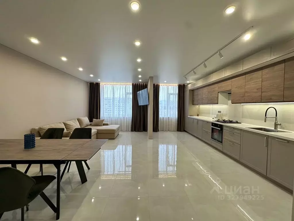 2-к кв. Северная Осетия, Владикавказ ул. Астана Кесаева, 44Вк2 (68.0 ... - Фото 2