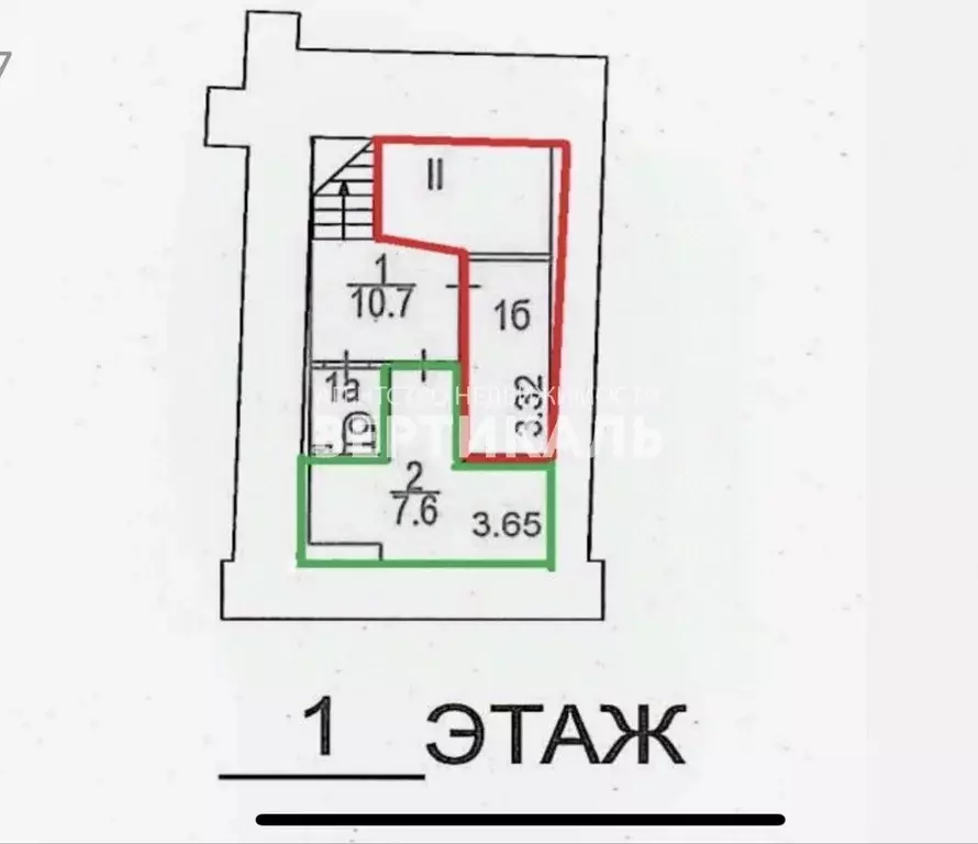 Помещение свободного назначения в Москва Мясницкая ул., 10С1 (39 м) - Фото 1