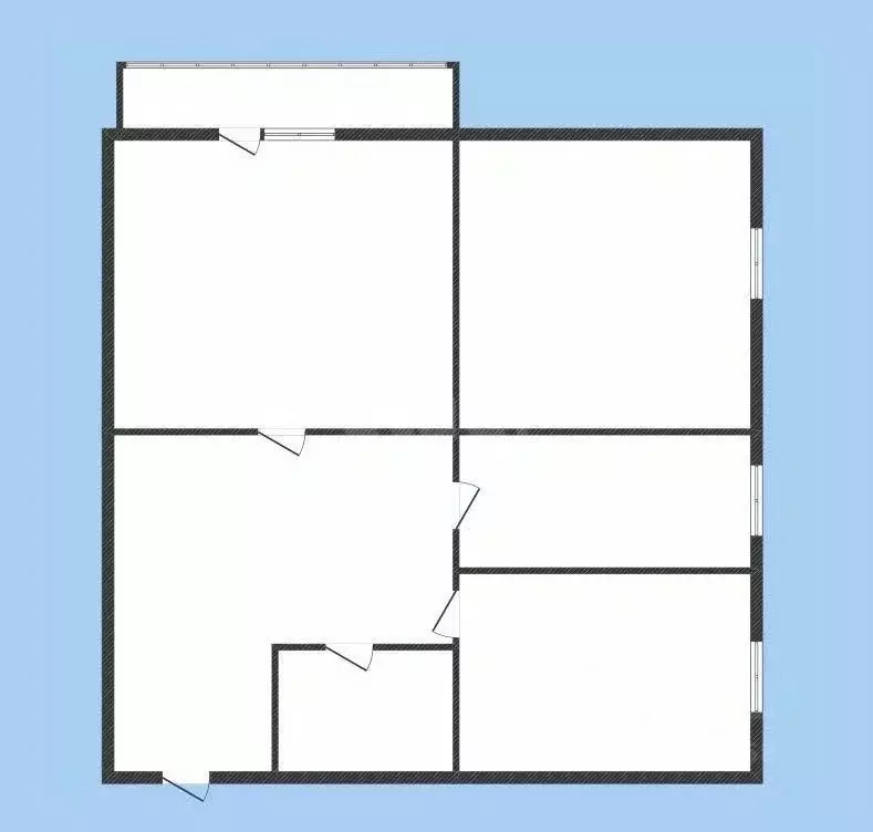 3-к кв. Белгородская область, Губкин ул. Горького, 20 (49.5 м) - Фото 1