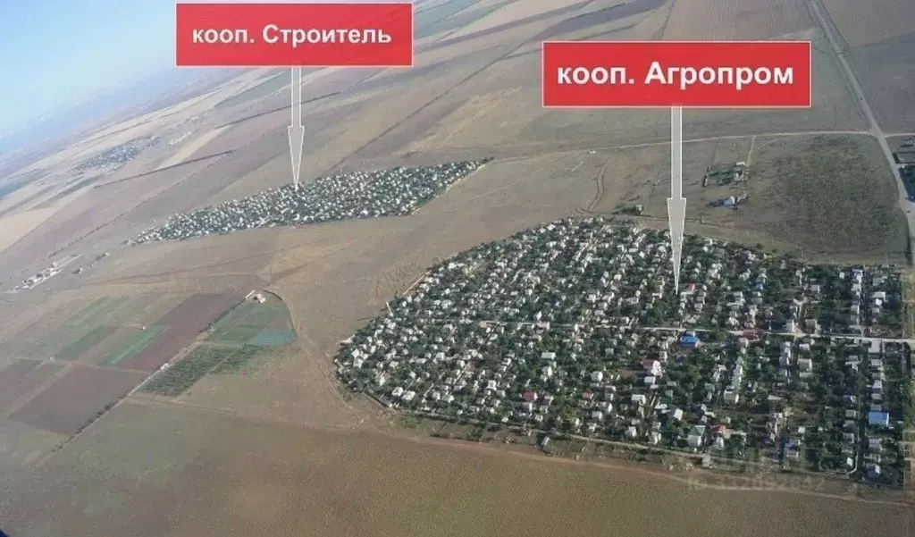 Участок в Крым, Сакский район, Суворовское с/пос, Строитель СНТ ул. ... - Фото 1