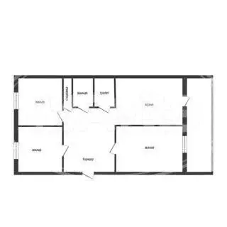 3-к. квартира, 58 м, 2/5 эт. - Фото 0