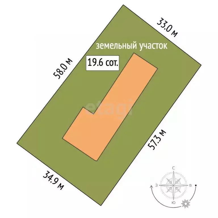 Участок в Вологодская область, Великий Устюг  (200.0 сот.) - Фото 1