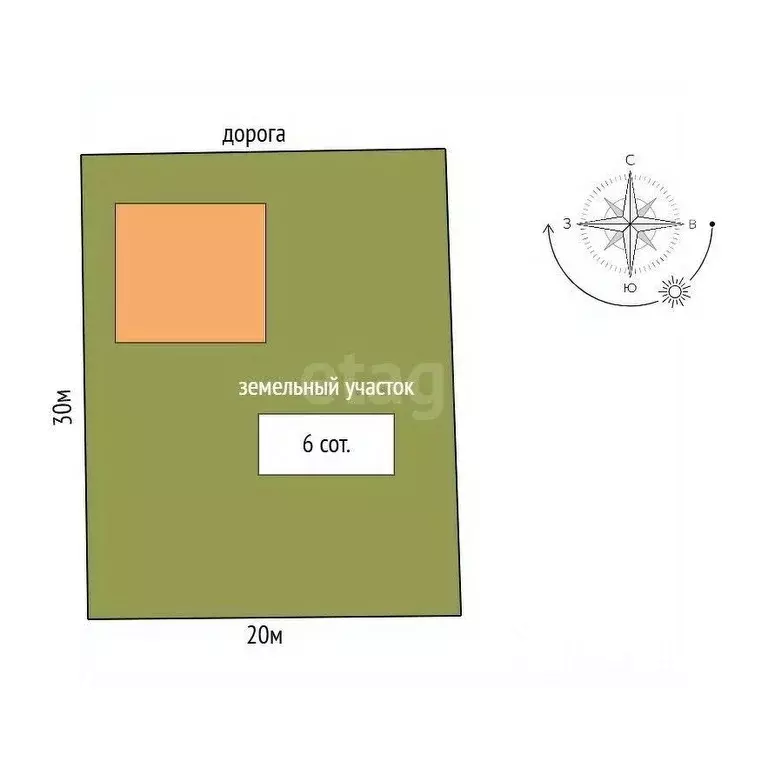 Участок в Московская область, Домодедово городской округ, д. ... - Фото 1