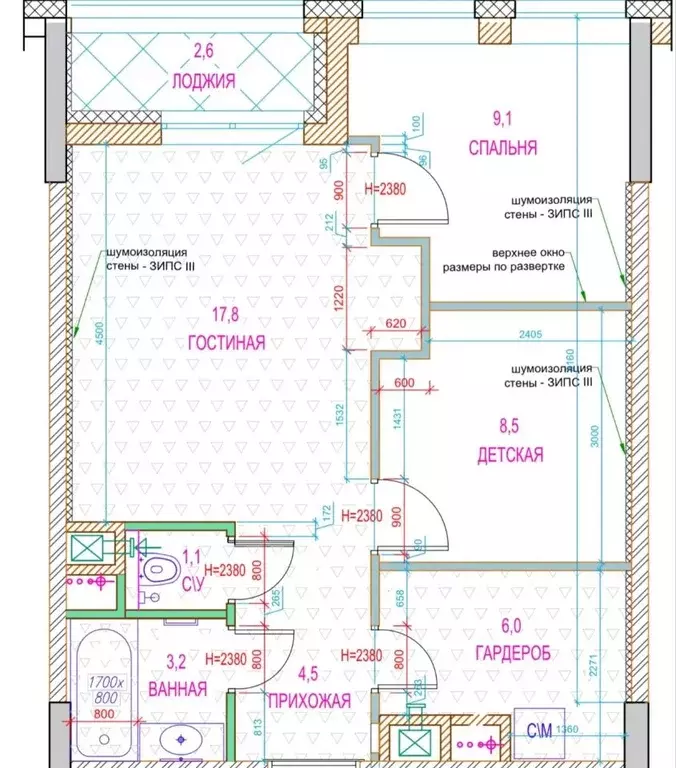 2-к кв. Москва Большая Почтовая ул., 28к4 (52.0 м) - Фото 2