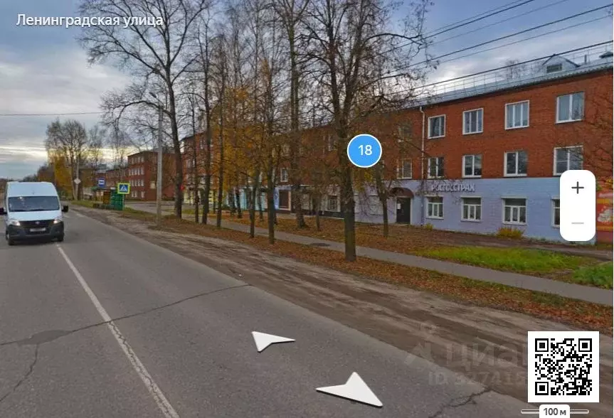 Офис в Ивановская область, Вичуга Ленинградская ул., 18 (172 м) - Фото 2