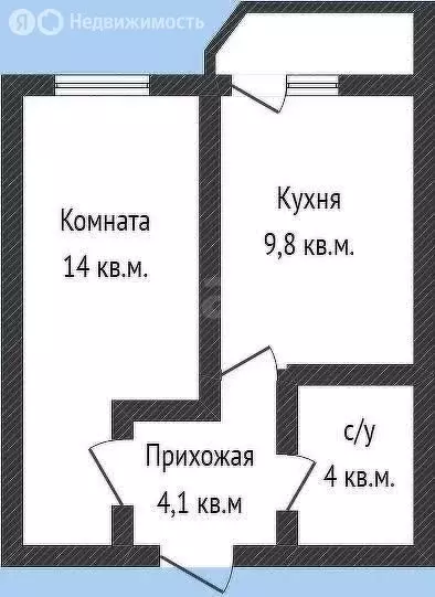 1-комнатная квартира: Краснодар, улица имени Дзержинского, 110Ак1 ... - Фото 1