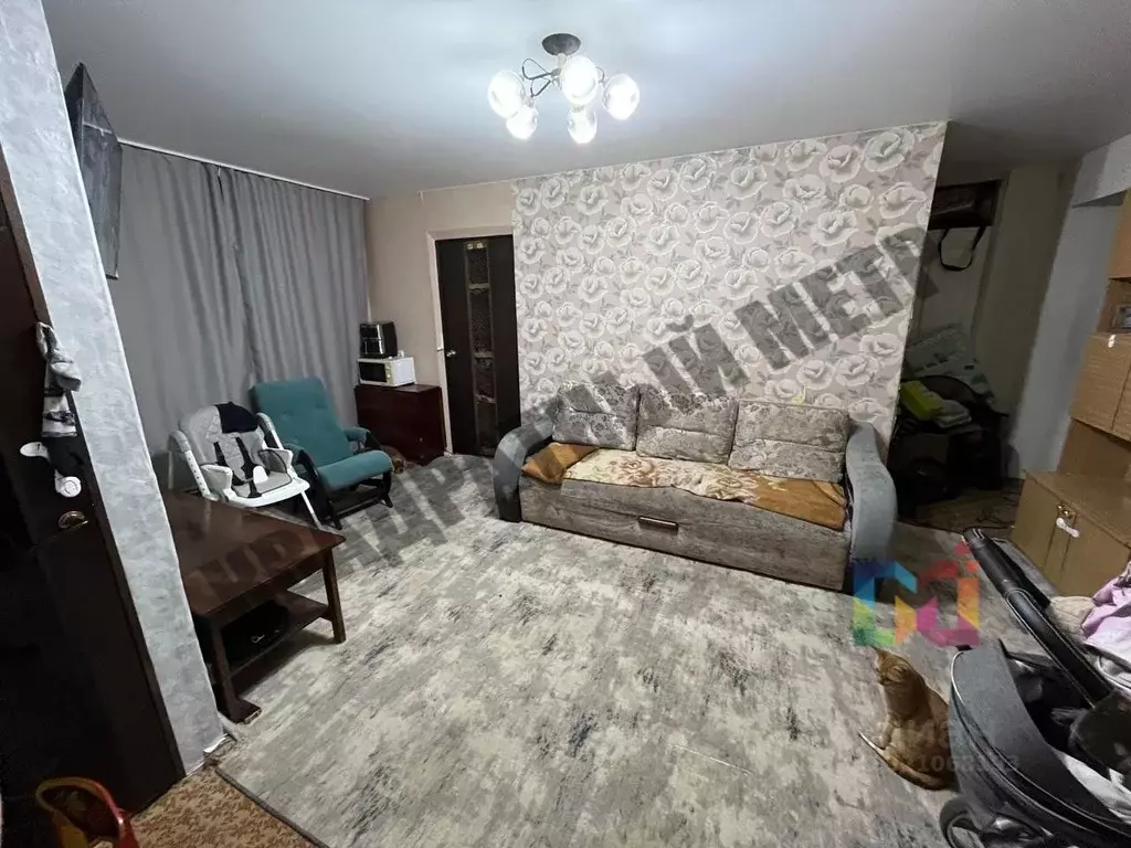 3-к кв. Калмыкия, Элиста 1-й мкр, 25 (54.9 м) - Фото 1