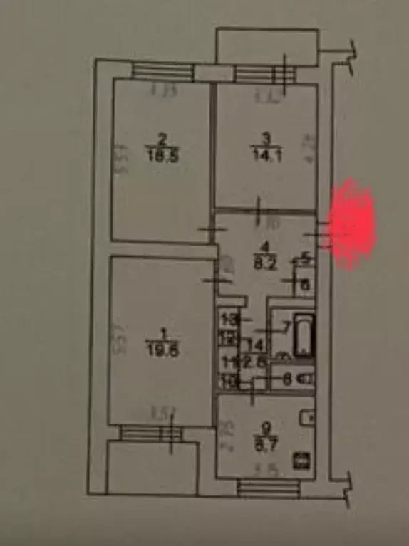 Продаётся 3-к квартира, 78.4 м - Фото 1