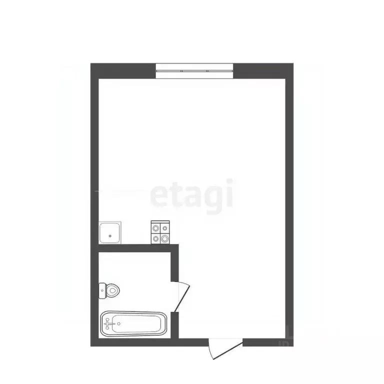 1-к кв. Томская область, Томск Енисейская ул., 25 (30.0 м) - Фото 2