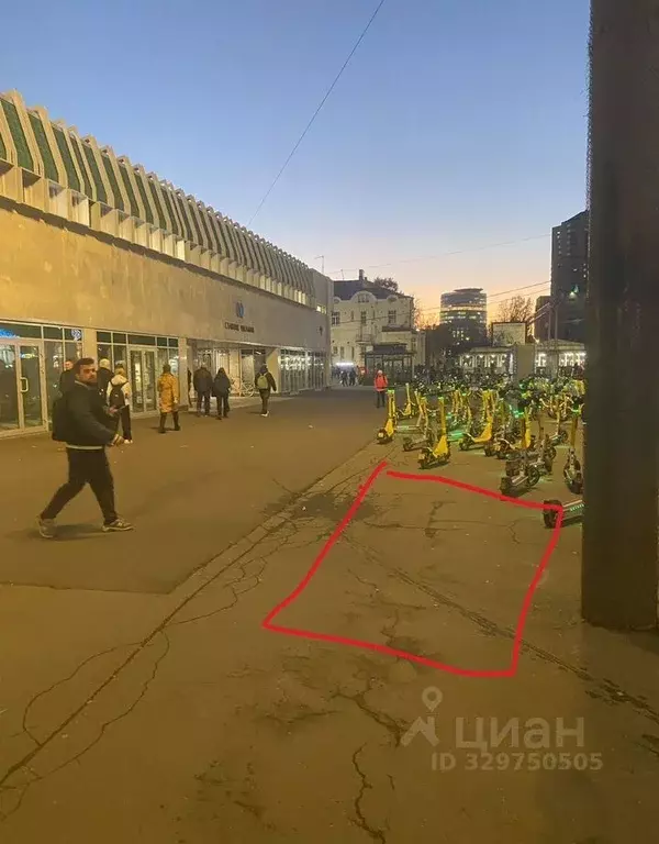 Торговая площадь в Санкт-Петербург Елецкая ул., 15а (8 м) - Фото 2
