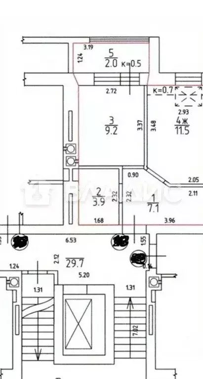 1-к кв. Калининградская область, Светлогорск Олимпийский бул., 5 (35.6 ... - Фото 2