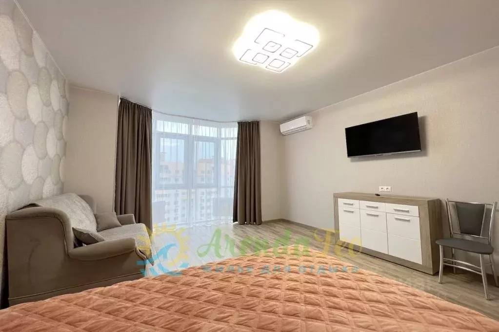 1-к кв. Крым, Феодосия ш. Симферопольское, 11к1 (40.0 м) - Фото 0