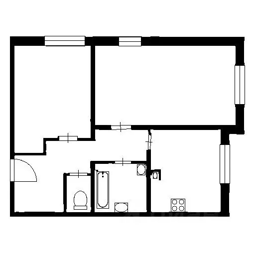 2-к кв. Санкт-Петербург аллея Евгения Шварца, 10 (57.2 м) - Фото 2