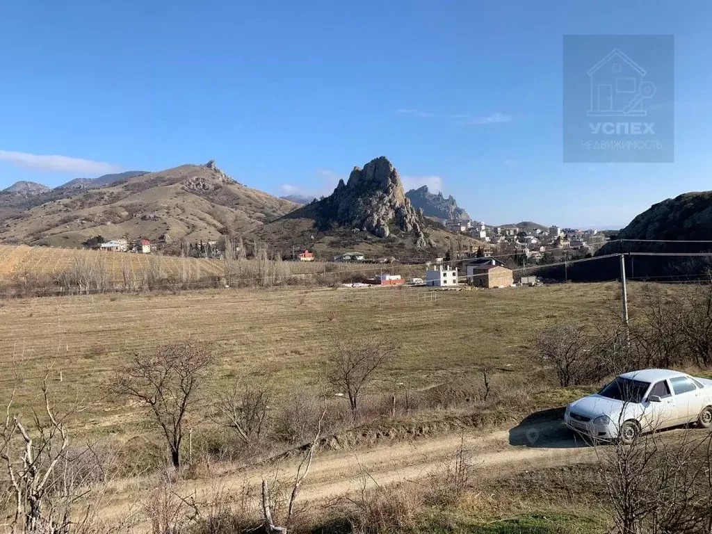 Участок в Крым, Феодосия городской округ, Курортное пгт ул. Науки, 6Д ... - Фото 1