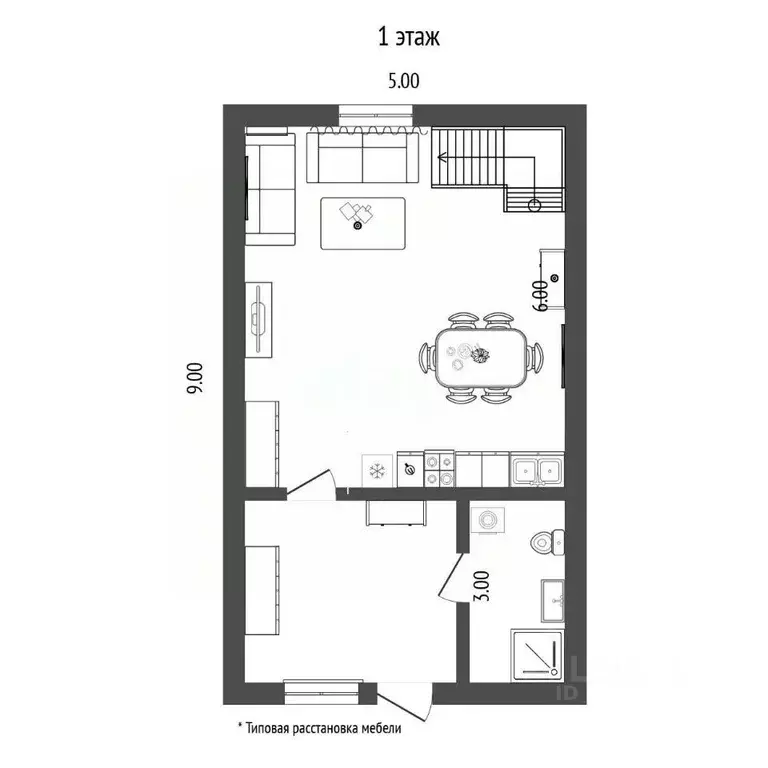 Дом в Тюменская область, Тюмень Сибиряк СНТ, ул. Малиновая (62 м) - Фото 2