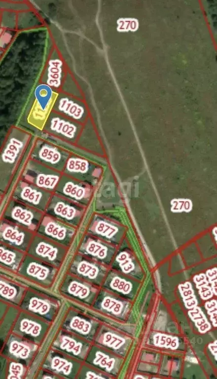 Участок в Калужская область, Калуга городской округ, д. Канищево ул. ... - Фото 2