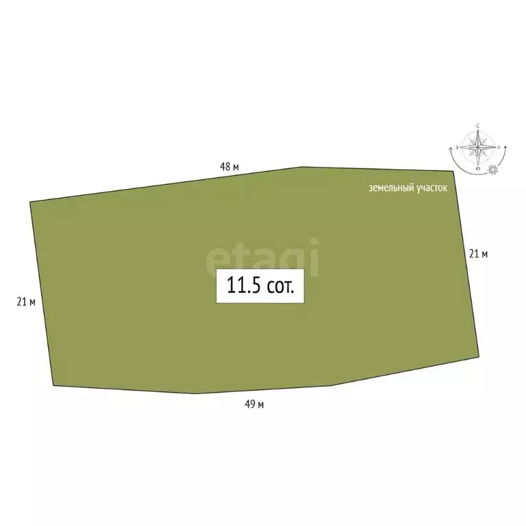 Участок в Алтай, Кош-Агачский район, с. Курай  (11.5 сот.) - Фото 2