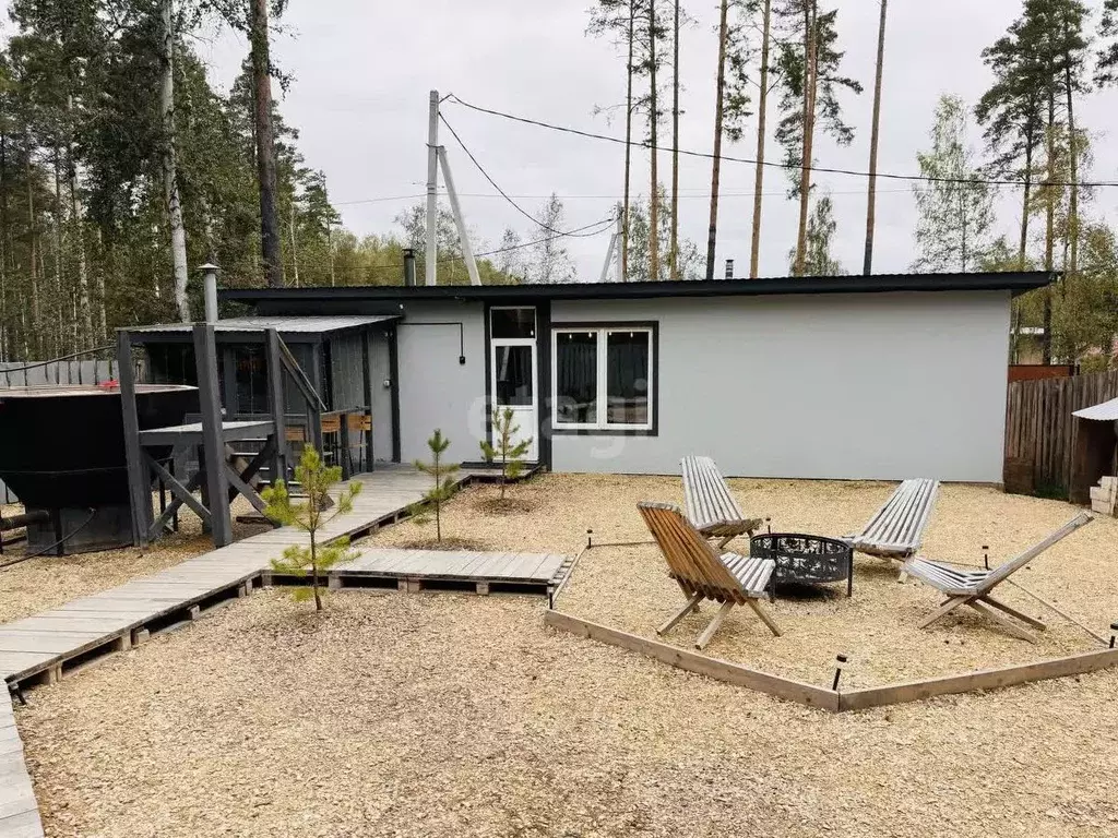 Дом в Свердловская область, Екатеринбург Кургановский дп,  (48 м) - Фото 1