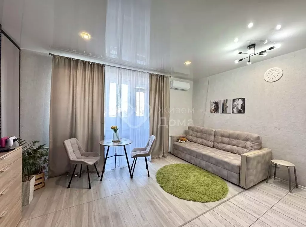 Студия Волгоградская область, Волгоград Ангарская ул., 100А (28.4 м) - Фото 1