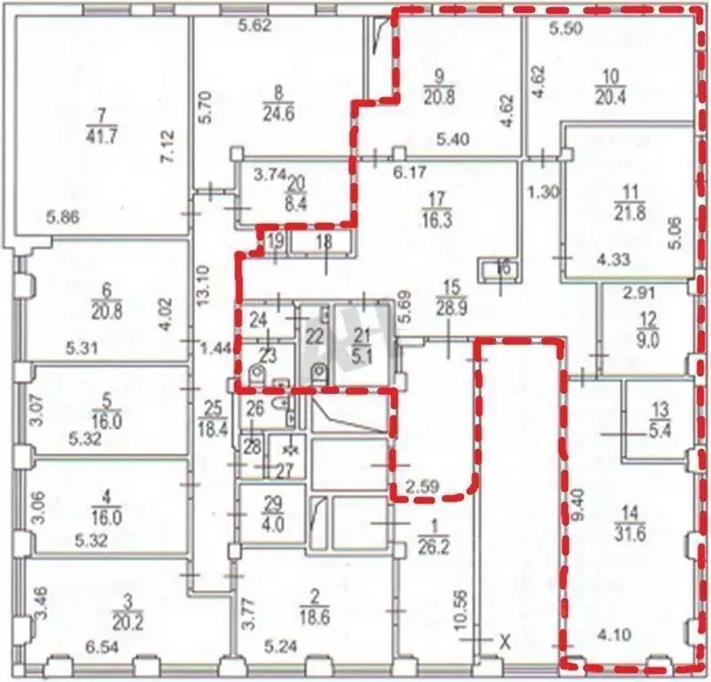 Офис в Москва Краснопролетарская ул., 30С1 (170 м) - Фото 1