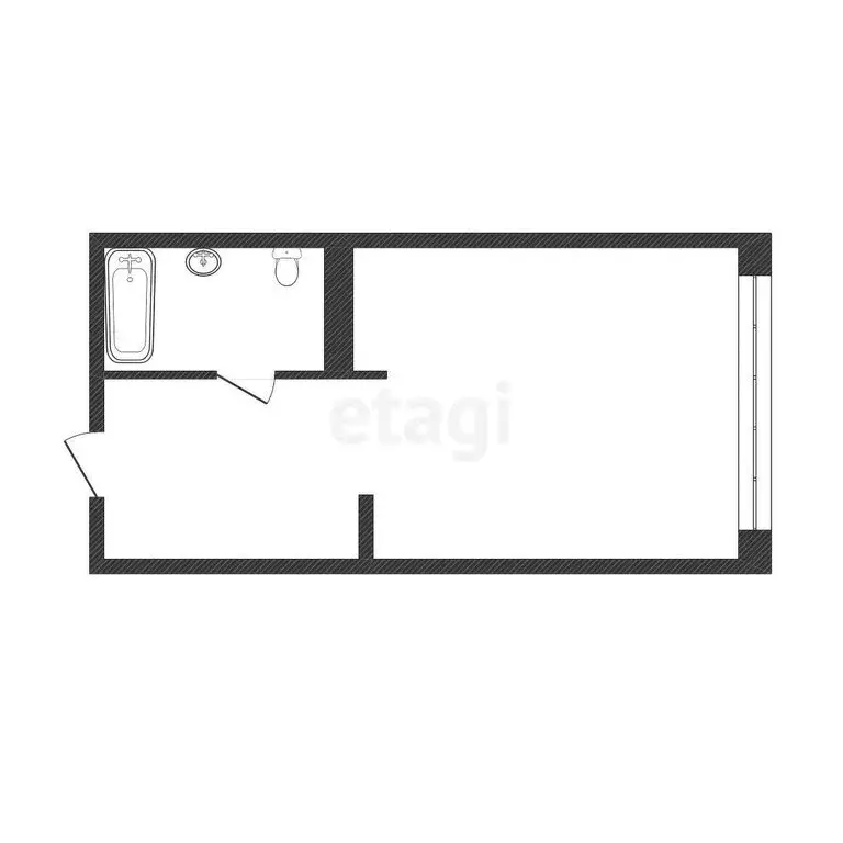 Квартира-студия: Белгород, Донецкая улица, 79Ак1 (20.33 м) - Фото 0