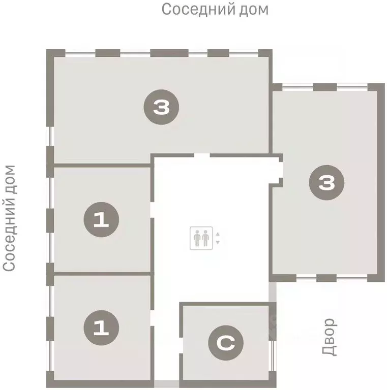 1-к кв. Новосибирская область, Новосибирский район, Краснообск рп, 3-й ... - Фото 2