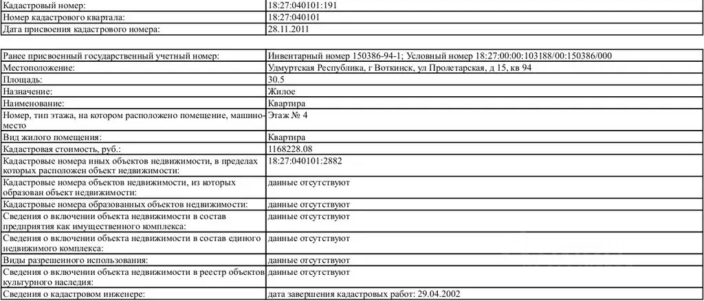 Свободной планировки кв. Удмуртия, Воткинск Пролетарская ул., 15 (30.5 ... - Фото 0