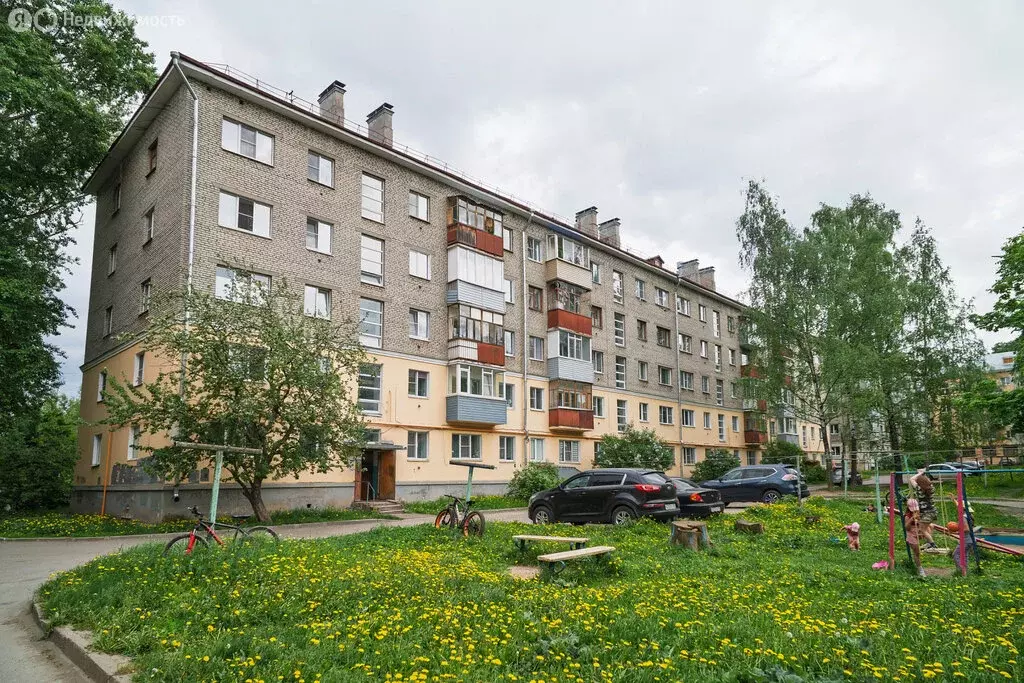 1-комнатная квартира: Вологда, Петрозаводская улица, 2 (30.4 м) - Фото 0