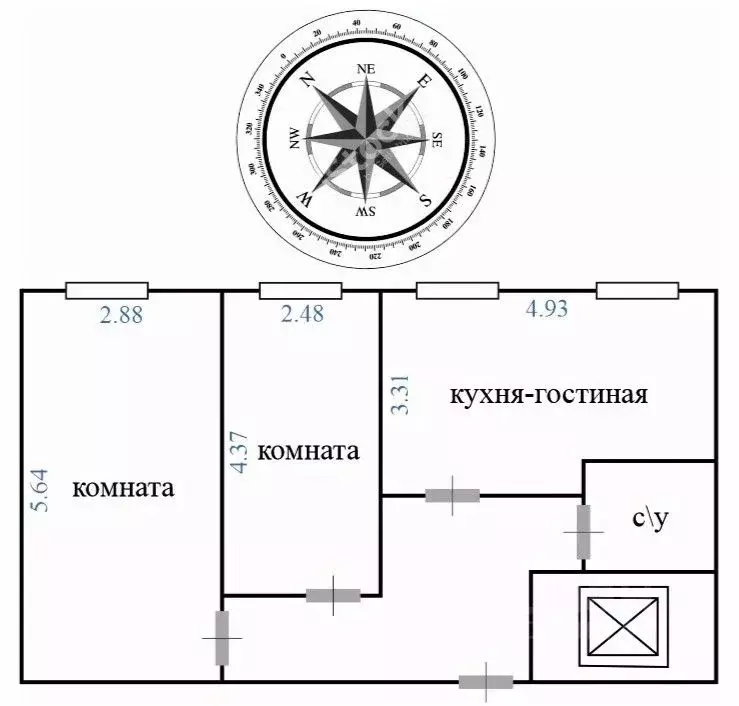 2-к кв. Москва Стрельбищенский пер., 5 (53.7 м) - Фото 2