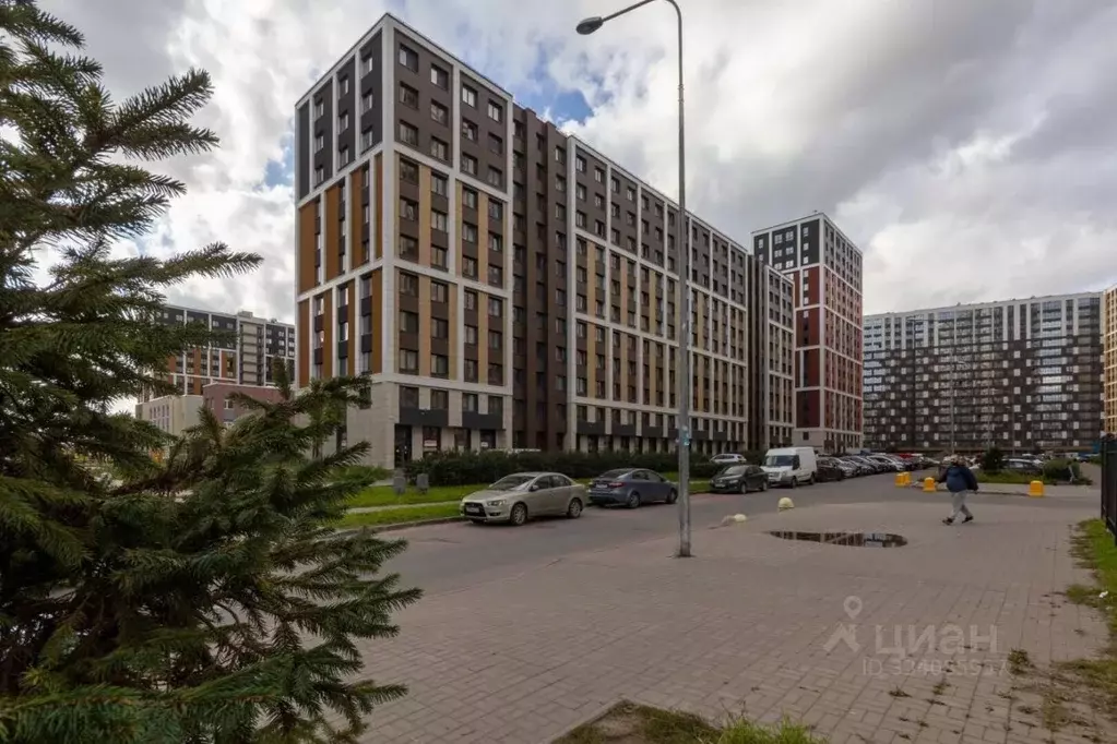 2-к кв. Санкт-Петербург ул. Архивная, 3к1 (50.8 м) - Фото 1