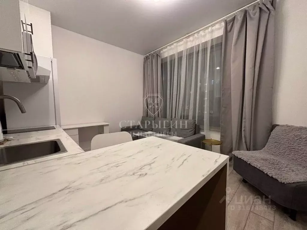 Студия Москва проезд Невельского, 3к1 (28.0 м) - Фото 1