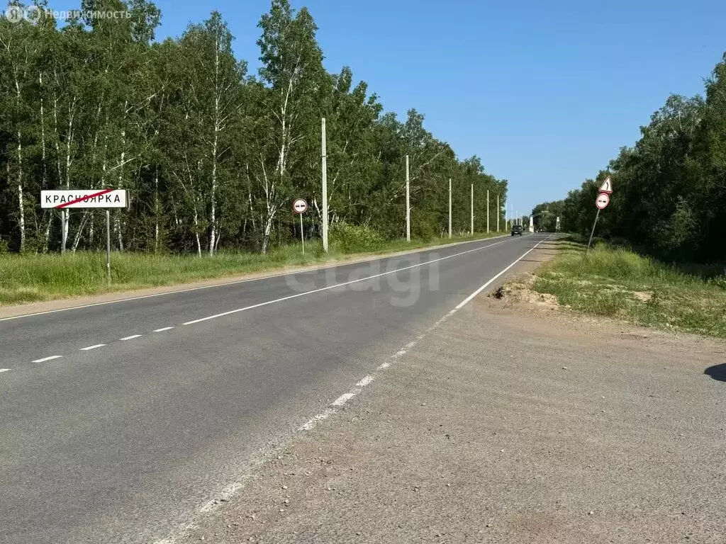Участок в Омский район, село Красноярка (1230.02 м) - Фото 0