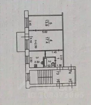 2-к кв. Иркутская область, Иркутск Севастопольская ул., 249 (44.8 м) - Фото 2