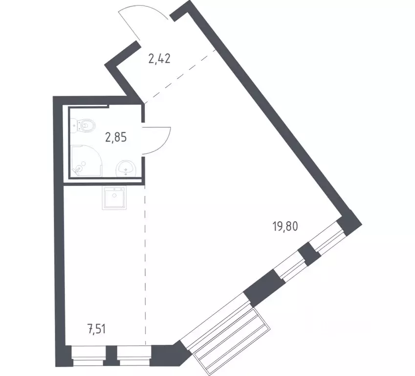 Студия Московская область, Одинцовский городской округ, с. Лайково, ... - Фото 1