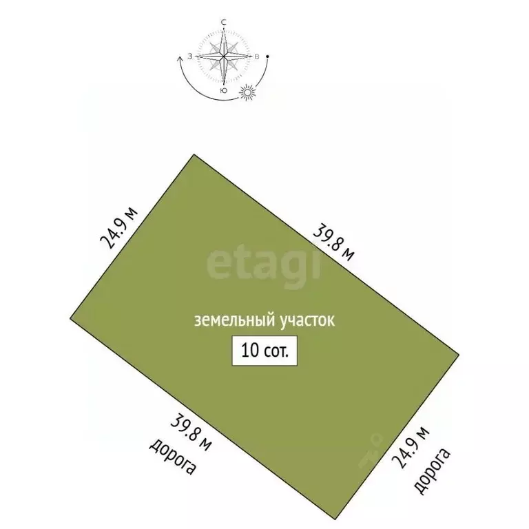 Участок в Татарстан, Менделеевск  (10.0 сот.) - Фото 2